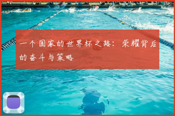 一个国家的世界杯之路:荣耀背后的奋斗与策略